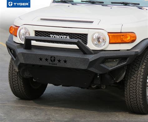 TYGER FURY Front Bumper Fit 2007 2014 FJ Cruiser Textured Black TG