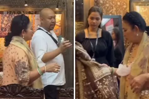 Titiek Soeharto Dan Didit Prabowo Belanja Batik Bersama Persiapan