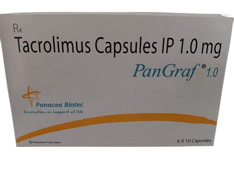 Mg Pangraf Tacrolimus Capsule Ip At Rs Strip Pangraf Capsule