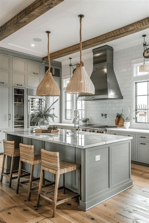 The Ultimate Guide To Coastal Farmhouse Kitchens From Driftwood To