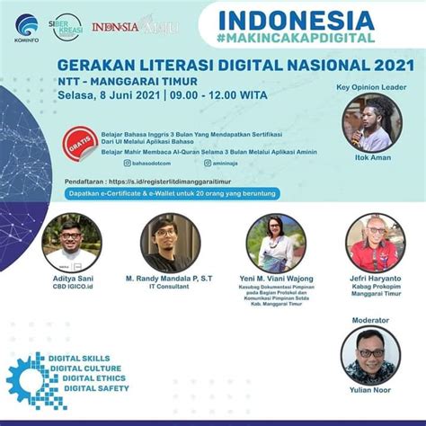 Seminar Gerakan Literasi Digital Nasional 2021