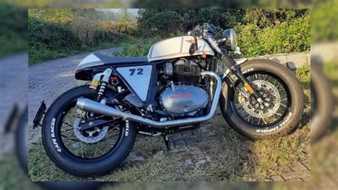 Custom Royal Enfield Continental Gt Puts The Racer In Cafe Racer