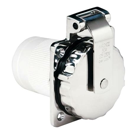 Marinco El B V Stainless Steel Shore Power Inlet