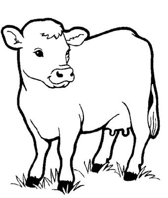 Farm Animal Outlines - ClipArt Best