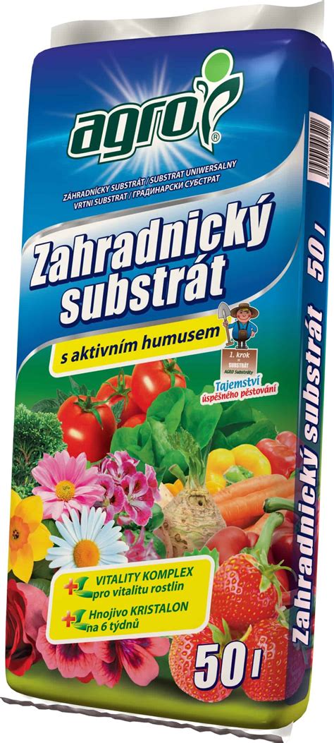 Substrát záhradnícky AGRO 50 l ZahradaEurogreen sk Všetko pre vašu