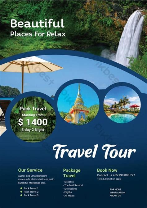 PAKET WISATA JOGJA INDO TOUR Brosur Wisata Budaya Desain