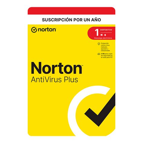 Computación Y Software Norton Antivirus Plus 1 Dispositivo 1 Año