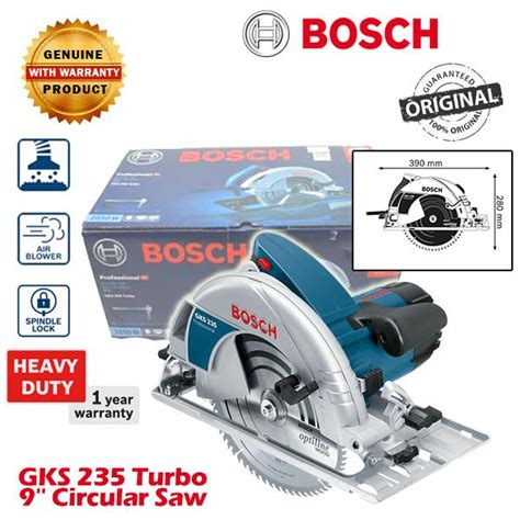 Bosch Gks Turbo Professional Circular Saw With Circular Saw