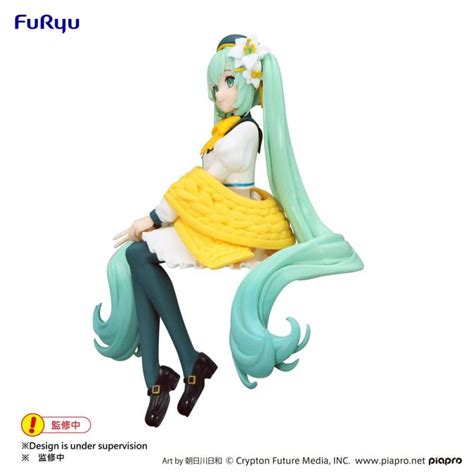 Figurine Hatsune Miku Flower Fairy Lily White Statuette Furyu