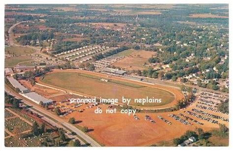 NEW JERSEY Freehold - Freehold Raceway Aerial View of Harness Racing ...