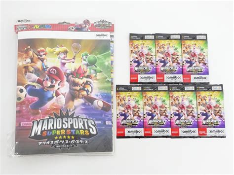 マリオスポーツ スーパースターズ アルバム Amiiboカード7パックセット 任天堂nintendoアミーボ Gm643アクセサリ