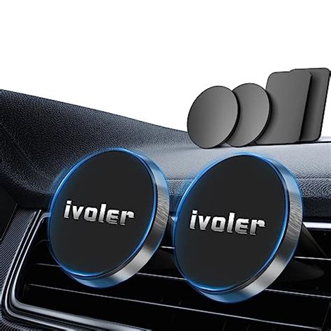 Ivoler Pack Soporte Magn Tico M Vil Coche Soporte Iman M Vil Coche