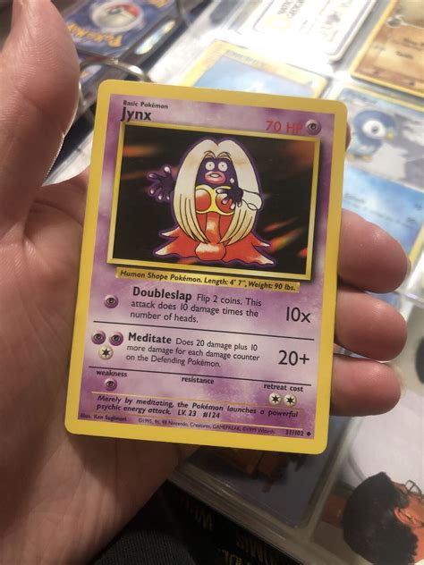 Pok Mon Tcg Jynx Base Set Regular Unlimited Uncommon Ebay