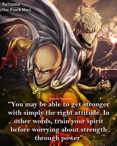 Saitama Garou Quotes Is the villain a better character than saitama