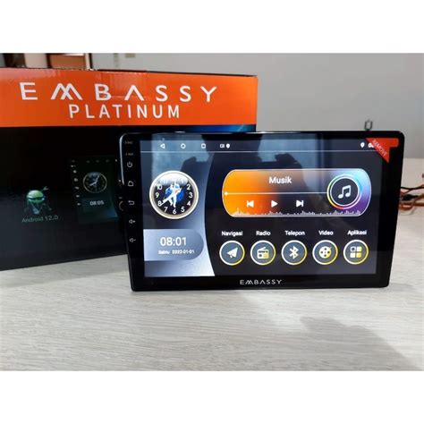 Jual Head Unit Android 9 Inch In EMBASSY PLATINUM NEPTUNUS Apple