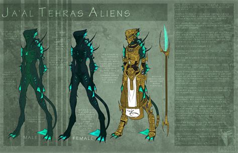 Alien Species Concept 2 by MoonstalkerWerewolf on DeviantArt