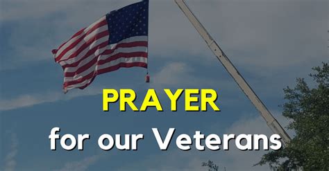 Prayer for our Veterans