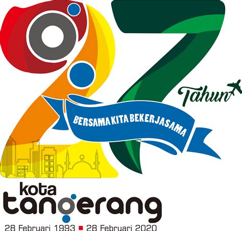 Kec Larangan Logo Hut Kota Tangerang Ke 27