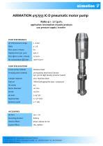 Pneumatic Drive Pump Ic D Airmation Ecp Srl Stationary