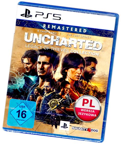 Uncharted Kolekcja Dziedzictwo Złodziei Ps5 Niska cena na Allegro pl