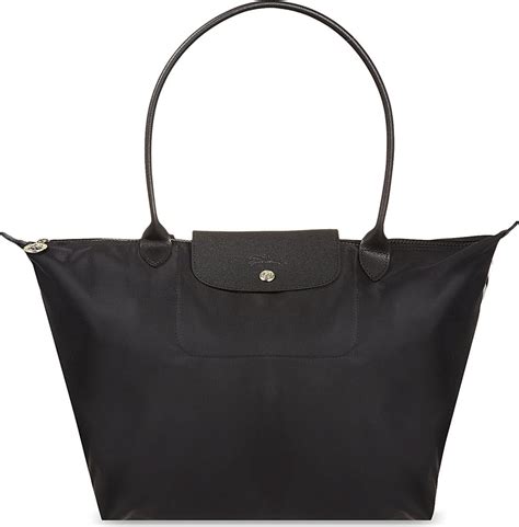 Longchamp Le Pliage Neo Large Shopper In Black Noir Lyst