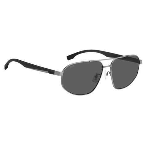 Hugo Boss F S R Ir Matte Dark Ruthenium Sunglasses Man