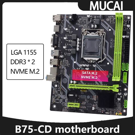 Mucai B Motherboard Lga Compat Vel Cpu Intel Core E Gera