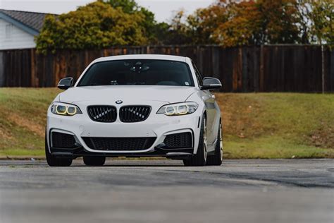 Bmw F22 Coupe 2 Series With 18 Vs 5rs Wheels In Motorsport Gold