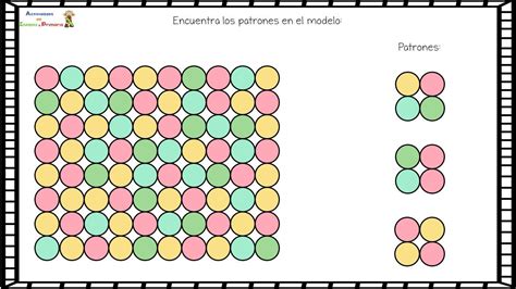 Encuentra Los Patrones En El Modelo Recursos Atención Y Percepción Visual Orientacion Andujar