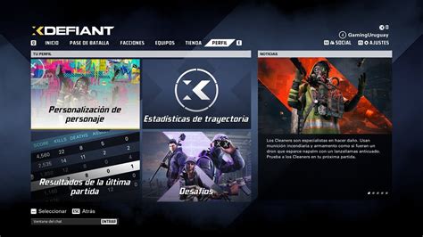 Como Veo Mis Estad Sticas E Informaci N De Partidas En Xdefiant Youtube