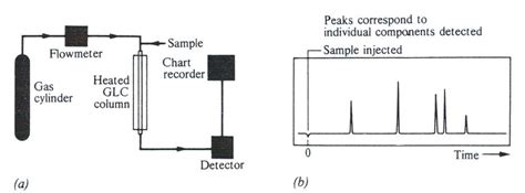 4 A Block Diagram Of A Gas Chromatograph B Typical Chart Record Download Scientific