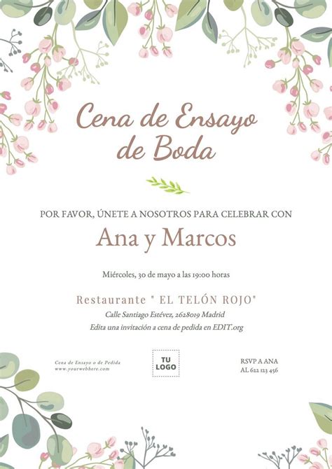 Arriba Imagen Modelo De Invitaci N A Cena Abzlocal Mx