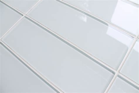 Snow White 4x12 Glass Subway Tiles Rocky Point Tile Glass And Mosaic Tile Store