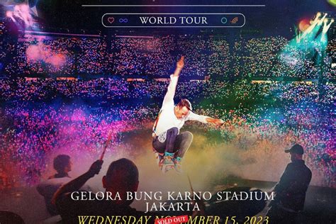 Sold Out Tiket Konser Coldplay Di Jakarta Sudah Resmi Habis Terjual