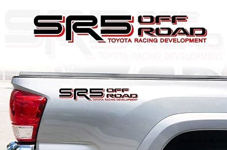 Toyota Sr X Sport Tacoma Tundra Truck Pair Decals Sticker