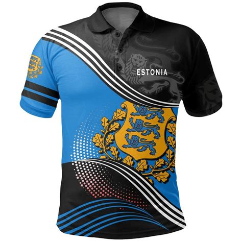 Aio Pride Estonia Polo Shirt Fall In The Wave Aio Pride Polo Shirt