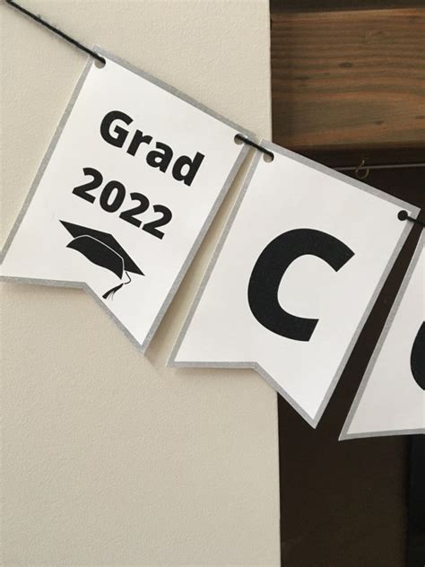 Easy Graduation Party Ideas-Custom Banner • Rachel