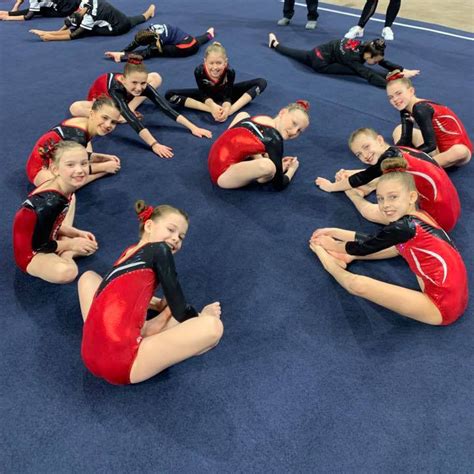 Level 3 Teams Find Their Shine At State Gem City Gymnastics