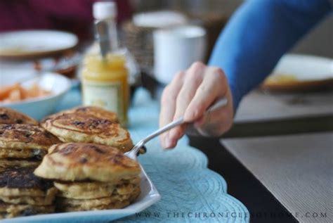 Blueberry Wheat Germ Pancakes With Lemon Curd The Chronicles Of Home