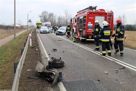 Wieliszew Wypadek Na Trasie Skrzeszew Wieliszew Dw Zablokowana