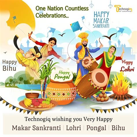 Happy Makar Sankranti Lohri Pongal Bihu Happy Makar Sankranti