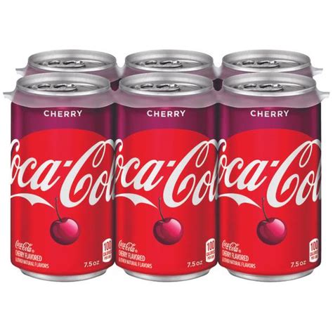 Coca-Cola 6-Pack 7.5 oz Cherry Coke - 152889 | Blain's Farm & Fleet