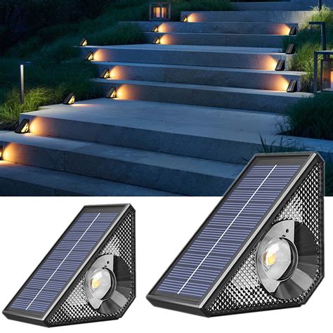 Rebajas L Mpara De Paso Solar L Mpara De Pie Led Escalera Luz De