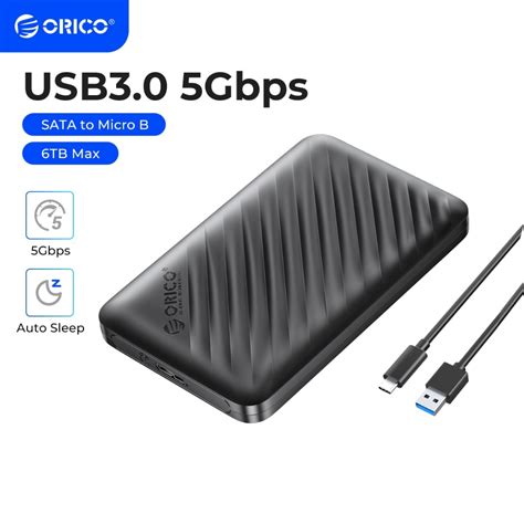 ORICO Caixa Externa HD Tipo C De Disco Rígido Para SSD De 7 9 5mm 2 5