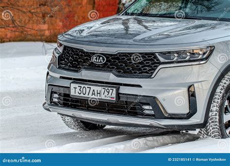 Moscow Russia February Kia Sorento Fourth Generation Mq