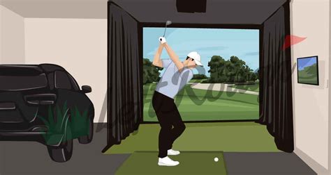 Diy Golf Simulator How To Build Your Own Golf Simulator The Left Rough