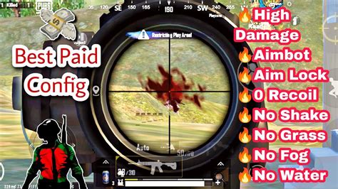 PUBG MOBILE LITE HIGH DAMAGE 0 RECOIL CONFIG 0 23 1 NEW UPDATE BEST