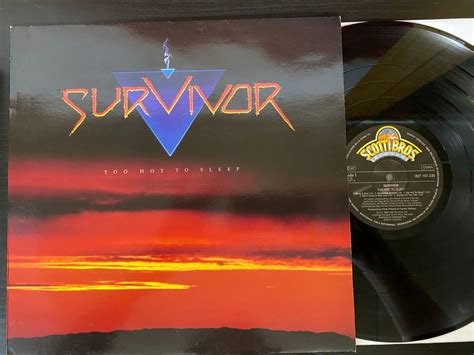 Survivor Too Hot To Sleep LP DE Gebraucht in Tamins für CHF mit Lieferung auf