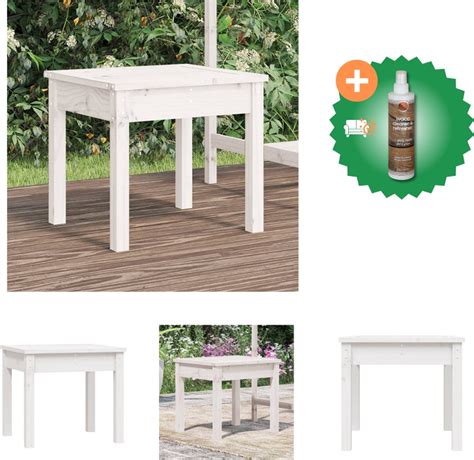 VidaXL Klassieke Houten Tuinbank Massief Grenenhout 50 X 44 X 45 Cm