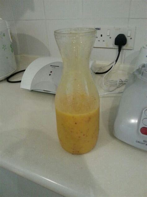 Refreshing Yellow Smoothie Recipe